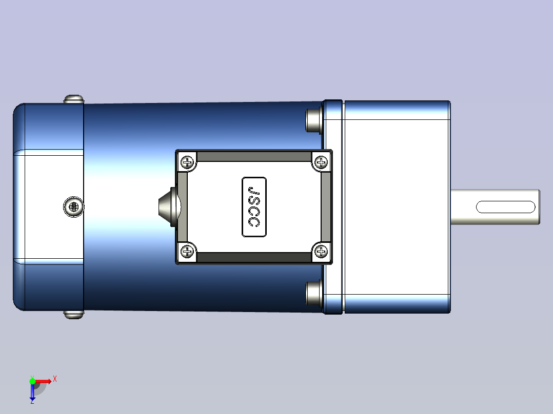 精研YS标准电机 90ys01-18俯视图