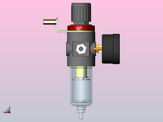 油水分离器AFR2000-ZG747B后视缩略图