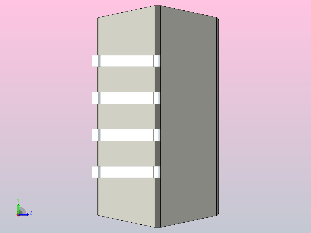 106x SOIC 封装（小外形集成电路）SOIC127P1041X419-8N左视图