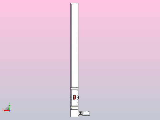 伺服电机集成皮带传动直线执行器TPA-OCB-140-256-L1350-DR-J90-N3后视缩略图