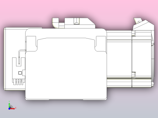 皮带直线轴半封闭可选导轨TPA-HNB-85D-90-L1050-MR-Y-P20-N3前视缩略图
