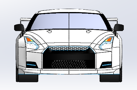 日产 GTR R35跑车