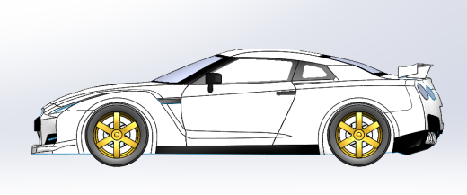 日产 GTR R35跑车缩略图