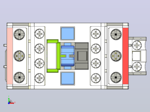 NC8-25_Z交流接触器三维模型202204前视缩略图