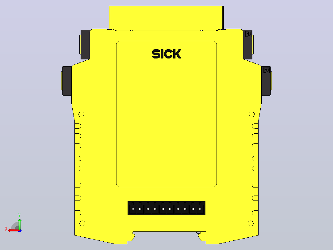 FX3-XTDS84002安全控制器后视图