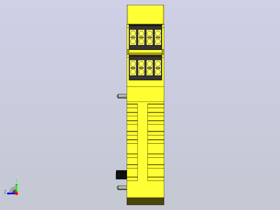 FX3-XTDS84002安全控制器右视图
