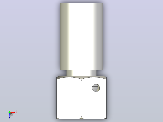 工业通用软管接头1C3PX-8-05-LPG俯视缩略图
