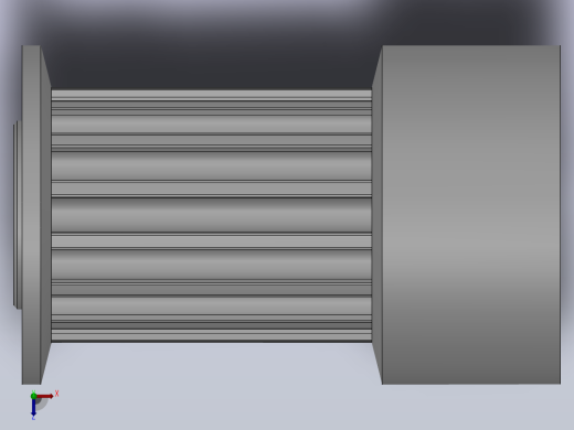 大凸缘型小凸缘型半圆弧形齿同步带轮H3M型_SH3MCC-15-15-dc6-A俯视缩略图