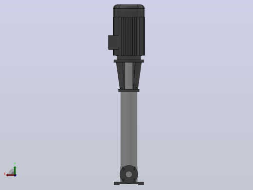 南方泵CDM32-100-18.5KW-（DN65）后视缩略图