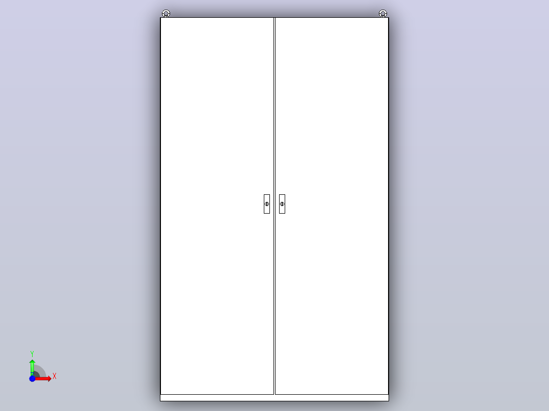 BES独立式控制柜系列[BES1220500304].step前视图