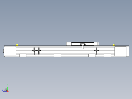 DMEB65-RTCR欧规同步带模组直线模组（电机右折直连）[DMEB65-L15S350-DT400-C2U-RTCR]右视缩略图