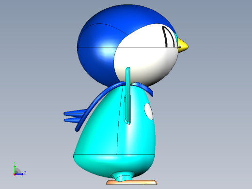 口袋妖怪：Piplup左视缩略图