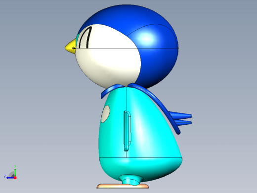 口袋妖怪：Piplup右视缩略图