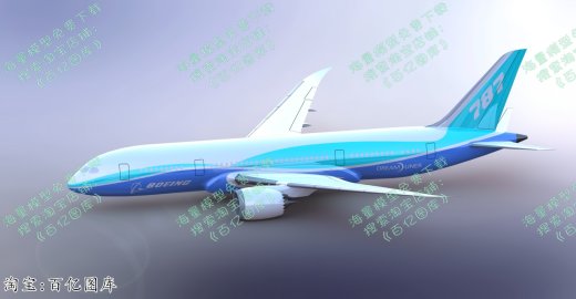 71-波音787全尺寸模型 sw step缩略图
