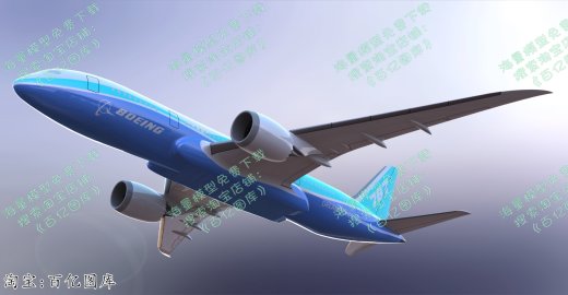 71-波音787全尺寸模型 sw step缩略图