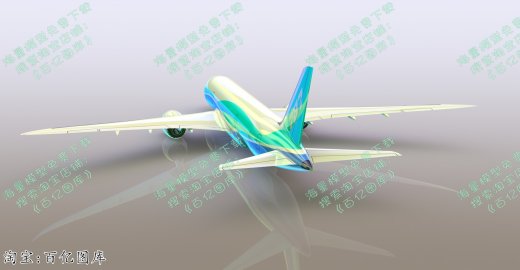 71-波音787全尺寸模型 sw step缩略图