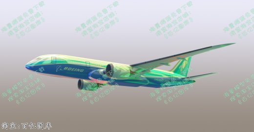71-波音787全尺寸模型 sw step缩略图