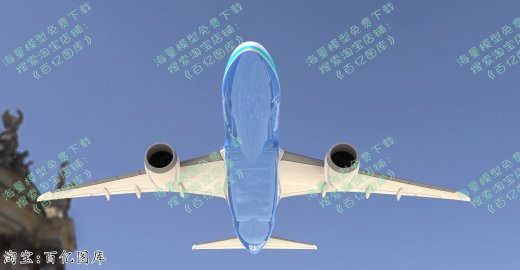 71-波音787全尺寸模型 sw step缩略图