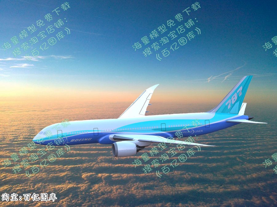 71-波音787全尺寸模型 sw step