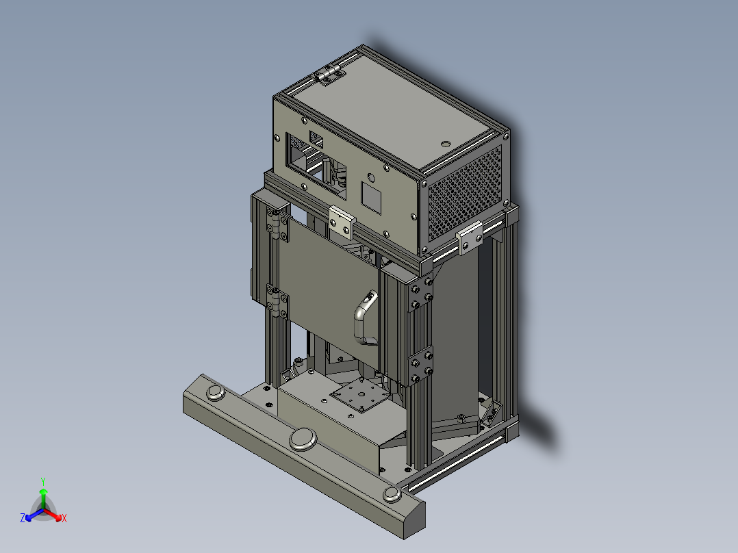 镜头镜片热铆机