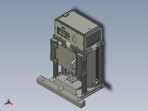 镜头镜片热铆机