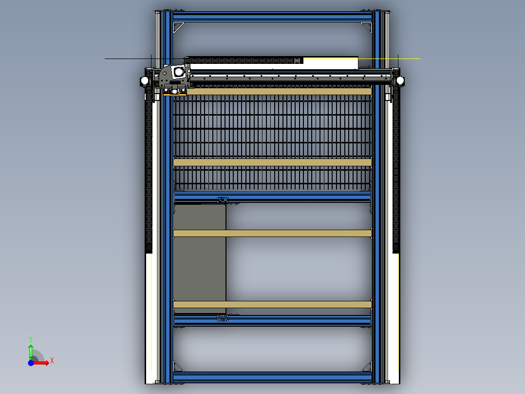 大格式测试仪前视图