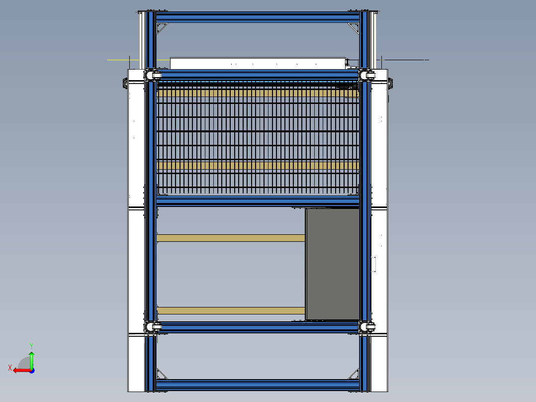 大格式测试仪后视图