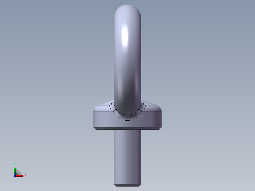 吊环螺钉前视图