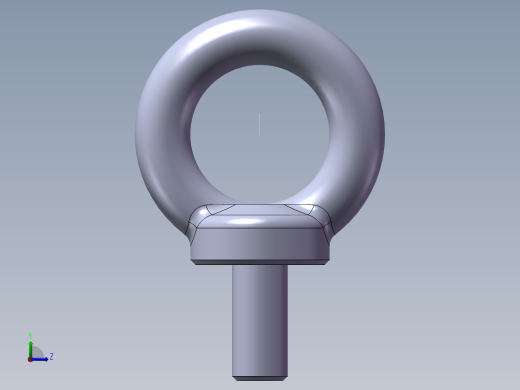 吊环螺钉左视缩略图