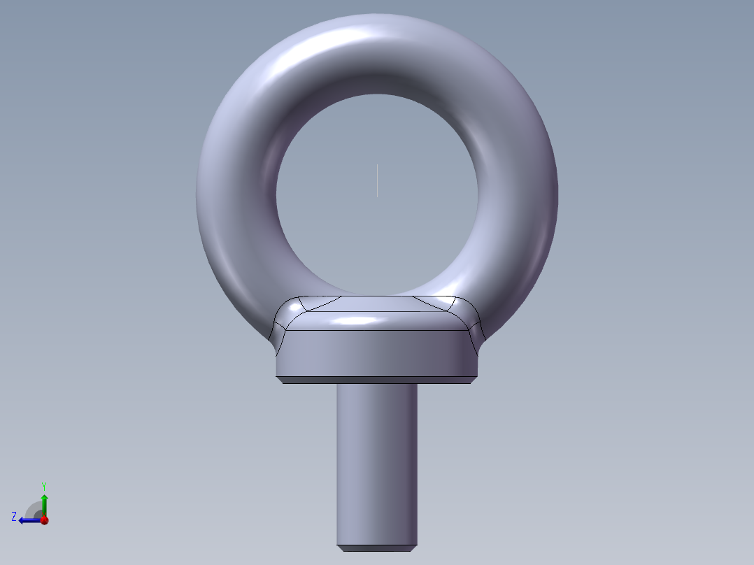 吊环螺钉右视图