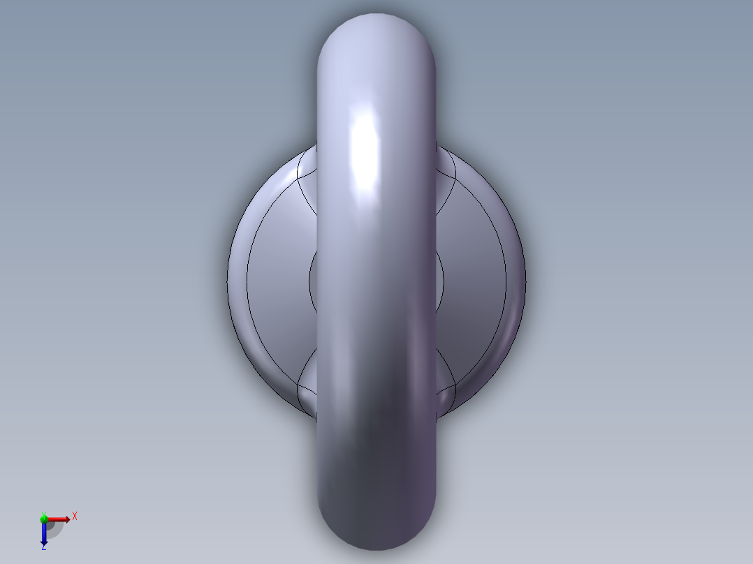 吊环螺钉俯视图