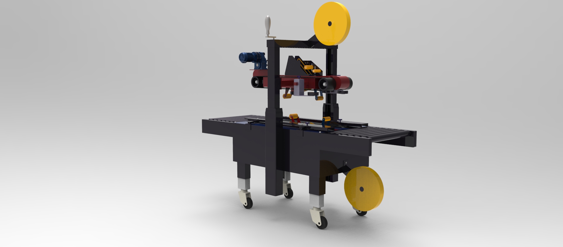 纸箱一字封箱机胶带式封箱机