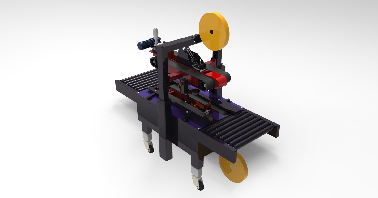 纸箱一字封箱机胶带式封箱机