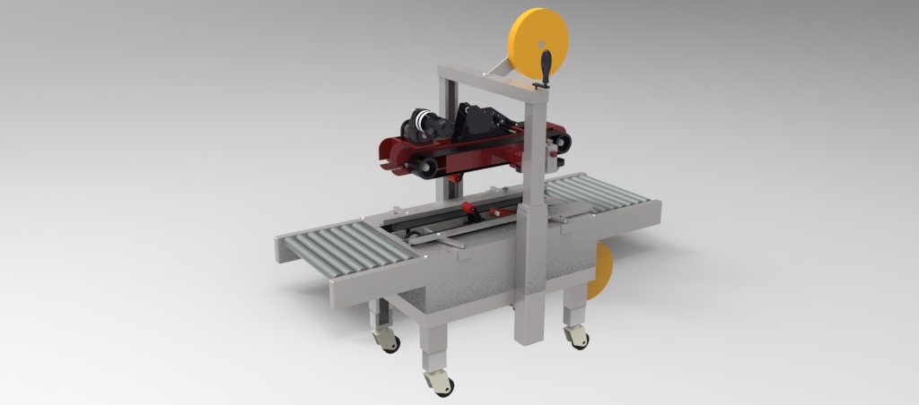 纸箱一字封箱机胶带式封箱机