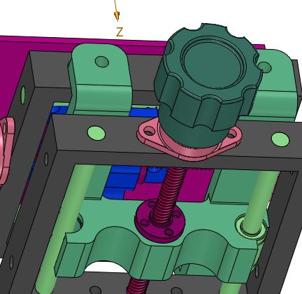微型电子手摇移动台