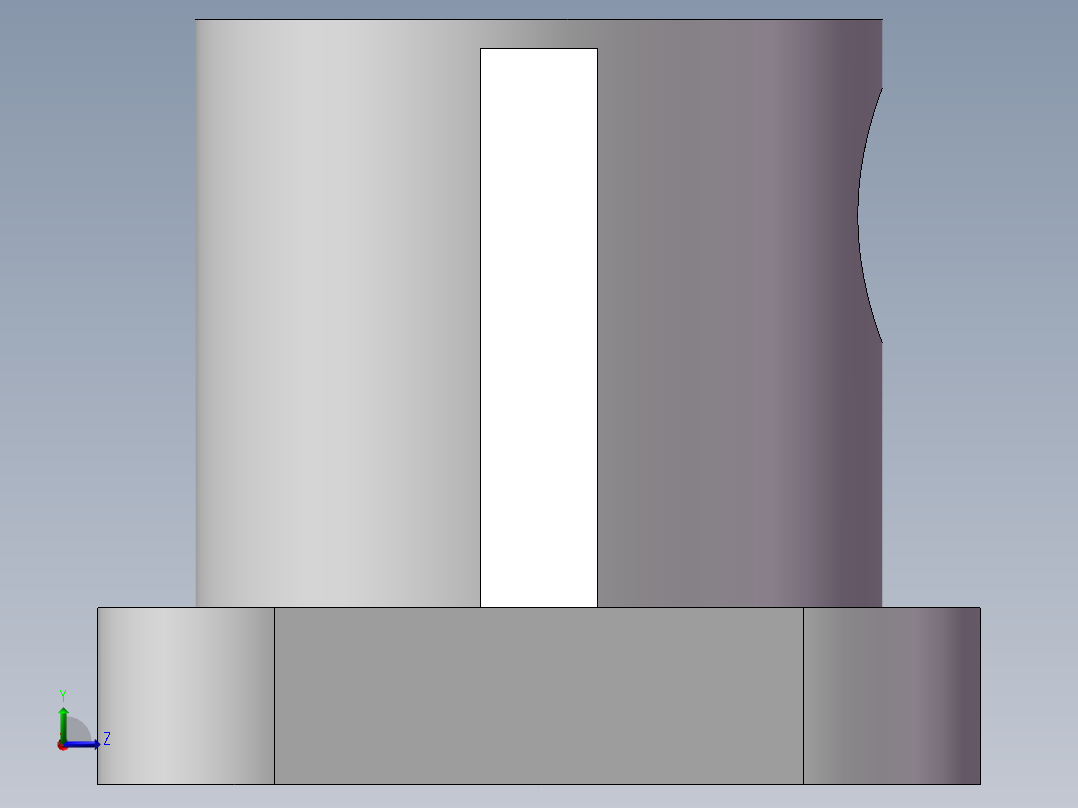 SW格式3D图(模型练习题)-008左视图