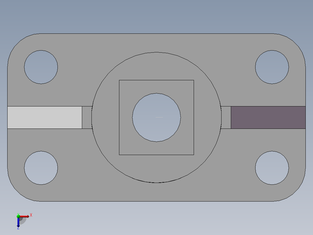 SW格式3D图(模型练习题)-008俯视图