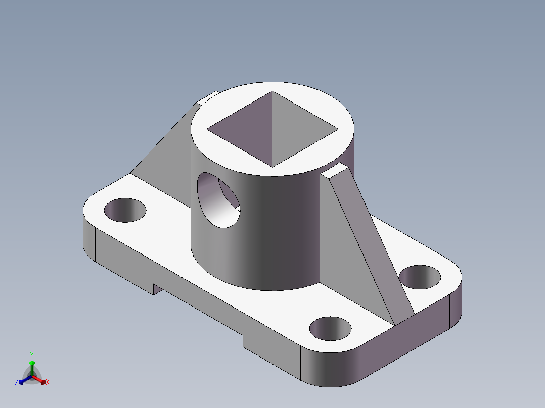SW格式3D图(模型练习题)-008正等轴测图