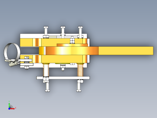 用于将边缘粘合到刨花板末端的装置前视缩略图