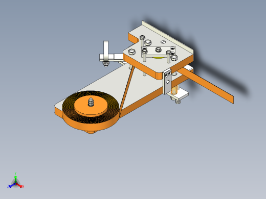用于将边缘粘合到刨花板末端的装置正等轴测缩略图
