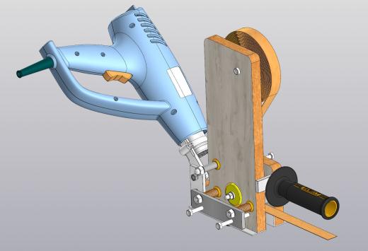 用于将边缘粘合到刨花板末端的装置缩略图