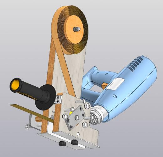用于将边缘粘合到刨花板末端的装置缩略图