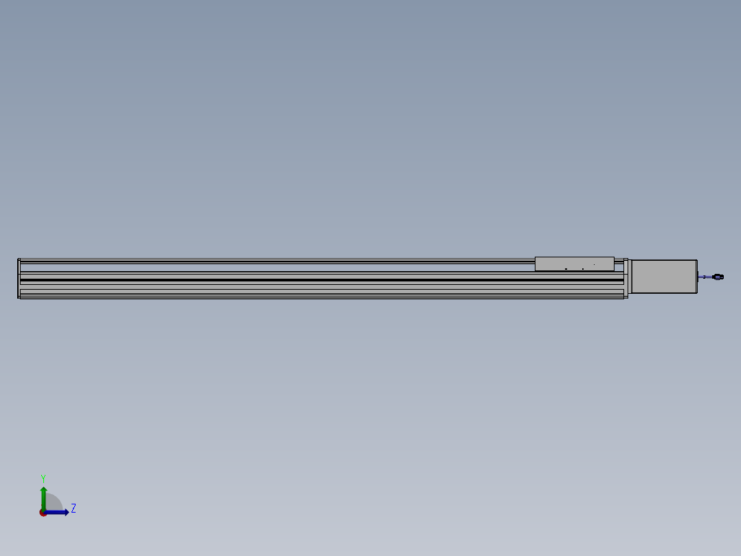 精密模组MT220-L150-1400-L-M75-C4左视图