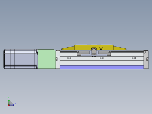 GTH内嵌丝杆全封闭GTH12-60步进左视缩略图
