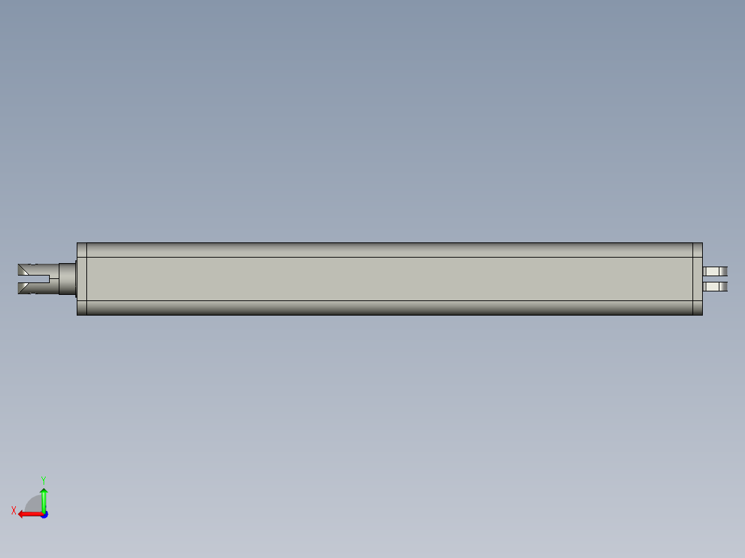 上银线性制动器LAS4_STEP后视图