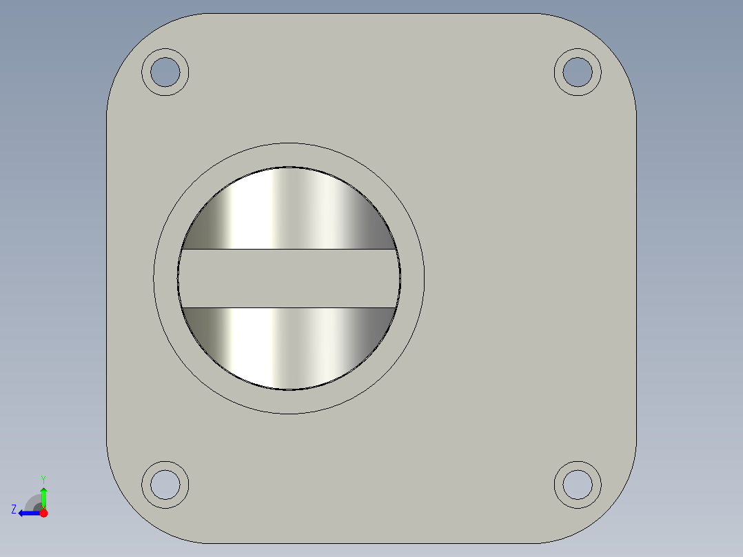 上银线性制动器LAS4_STEP右视图