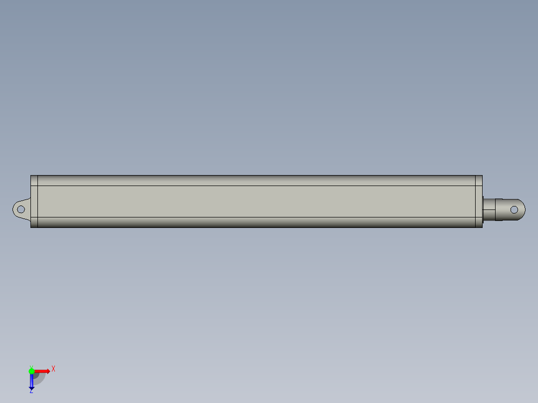 上银线性制动器LAS4_STEP俯视图