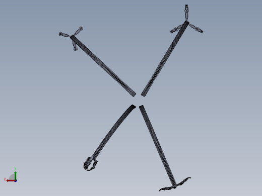 04-Otto Octavius手臂机械爪模型3D图纸 Solidworks设计后视缩略图