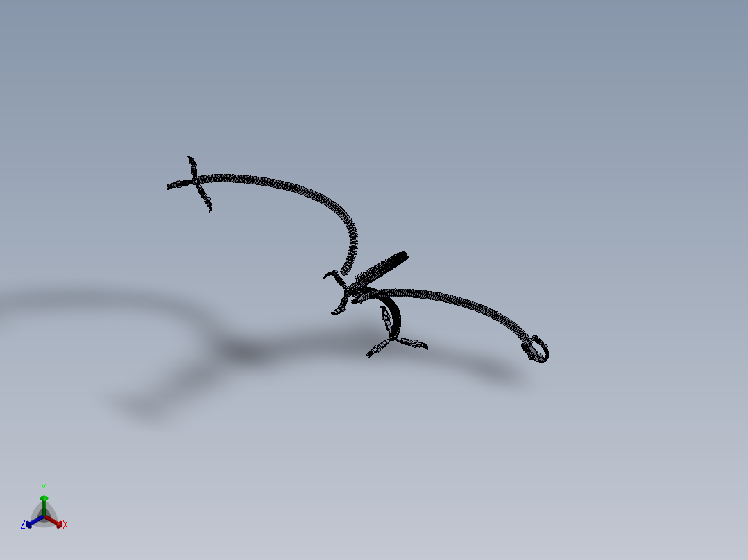 04-Otto Octavius手臂机械爪模型3D图纸 Solidworks设计正等轴测图