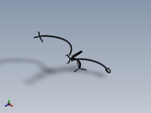 04-Otto Octavius手臂机械爪模型3D图纸 Solidworks设计正等轴测缩略图